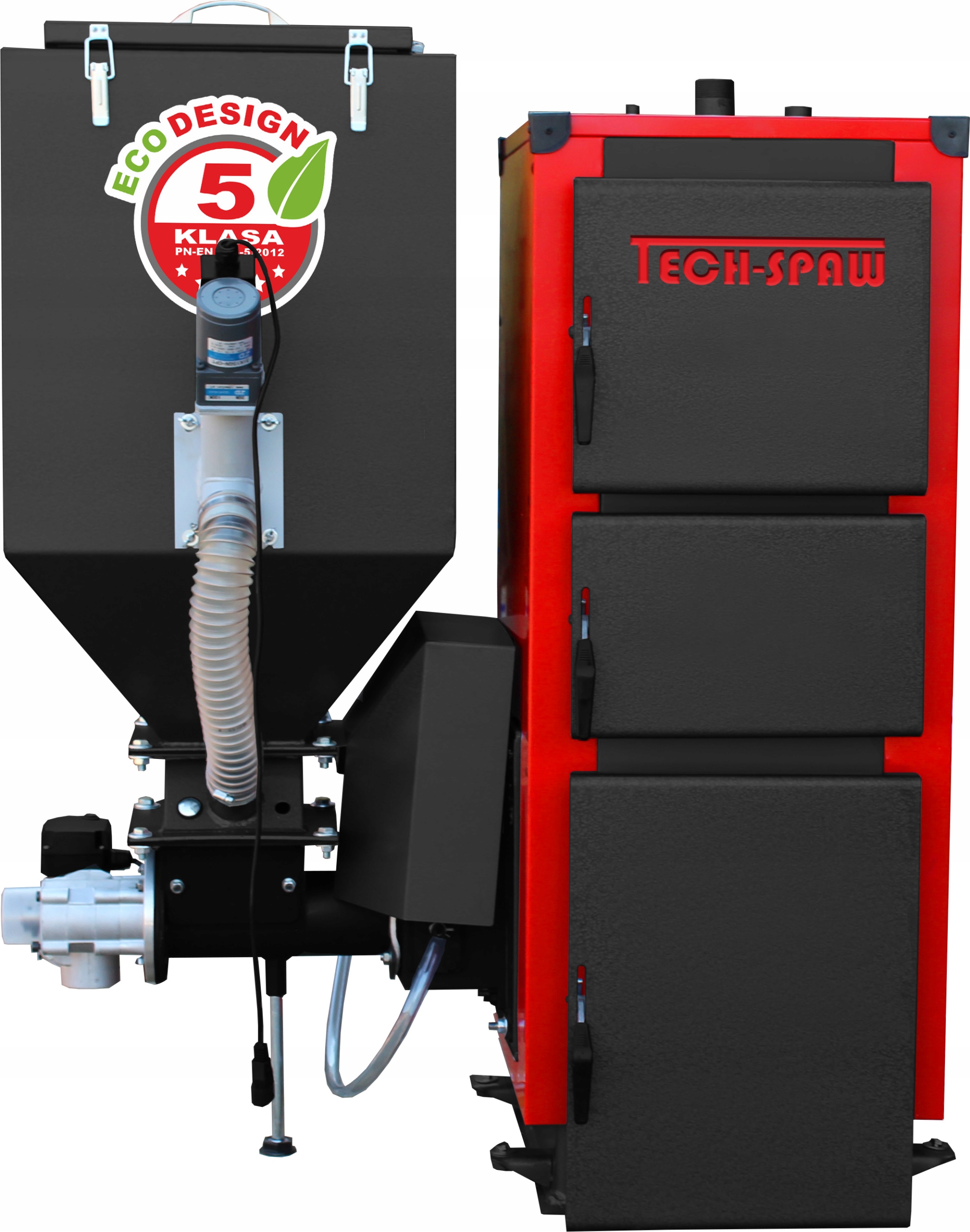 Ústredné kúrenie na pelety kotol na drevo eko-hrášok 30 kW Tech-spaw class 5